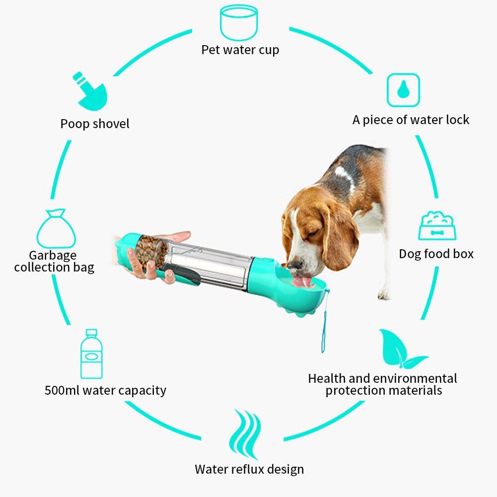 Multifunctional Dog Water Bottle – K9 SOCIETY